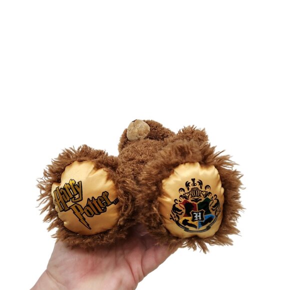 Harry Potter Build-A-Bear Workshop Brown Teddy Bear Plush With Hogwarts & Logo P - Picture 3 of 6